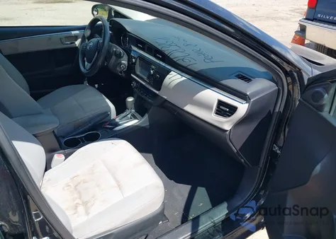 2014 Toyota Corolla Le из США, поврежденный, VIN 2T1BURHEXEC026894